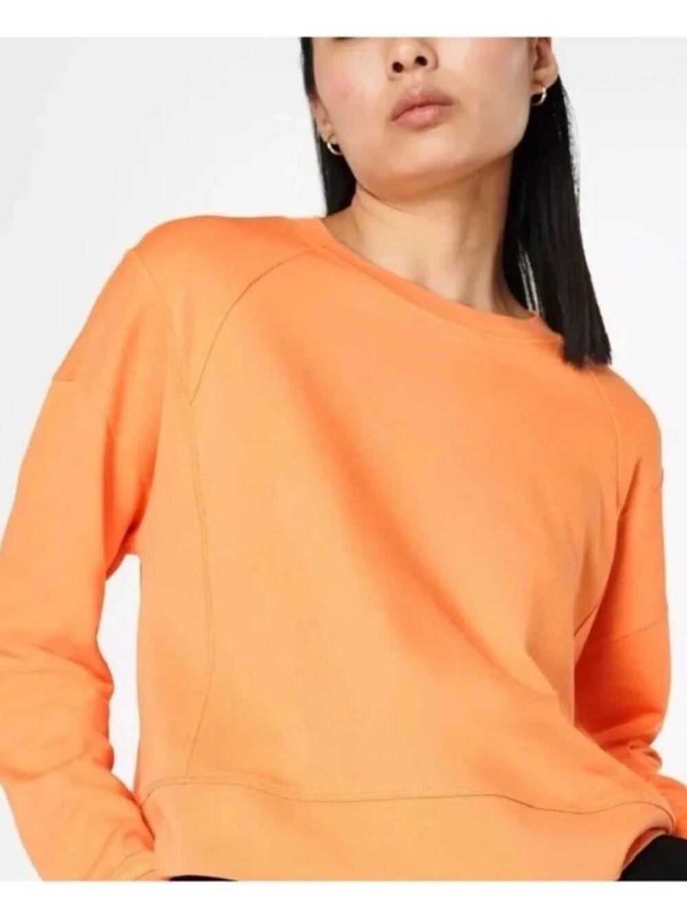 SWEATY BETTY 'After Class Crop Sweatshirt'